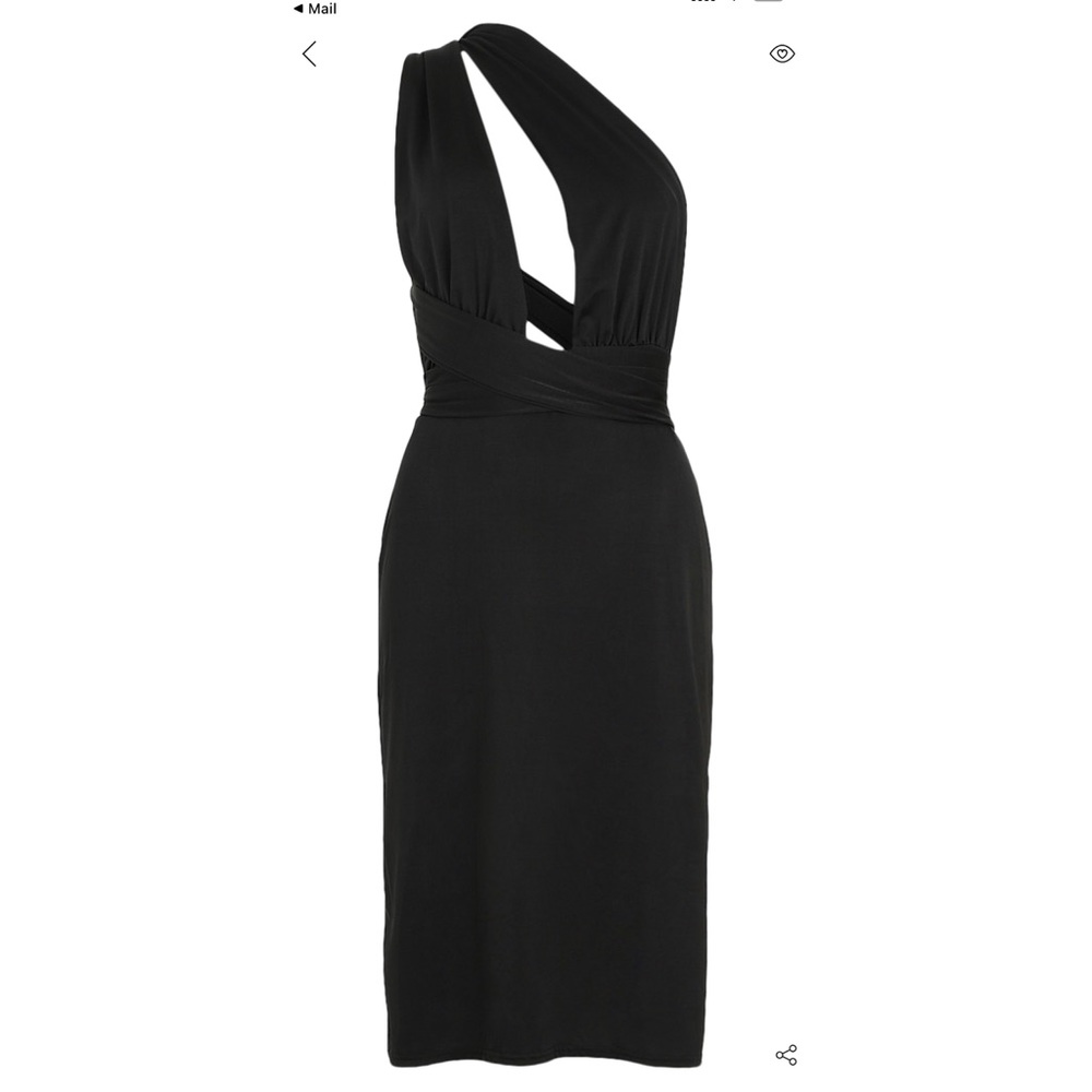 *** NEW*** Multi Swing Black Dress